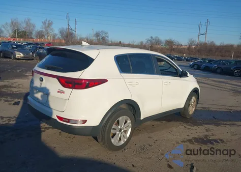 2018 Kia Sportage Lx from USA, damaged, VIN KNDPM3AC1J7481513